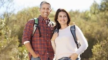 Couple on a trip