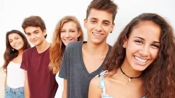 People smiling