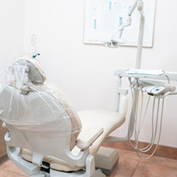 Dental chair inside Dr. Matthew J Cavendish's office